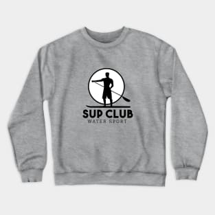 SUP - Classic Black and White Crewneck Sweatshirt